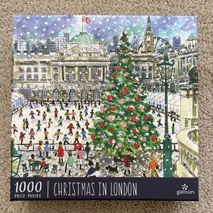 Galison Christmas in London 1000 Piece Puzzle